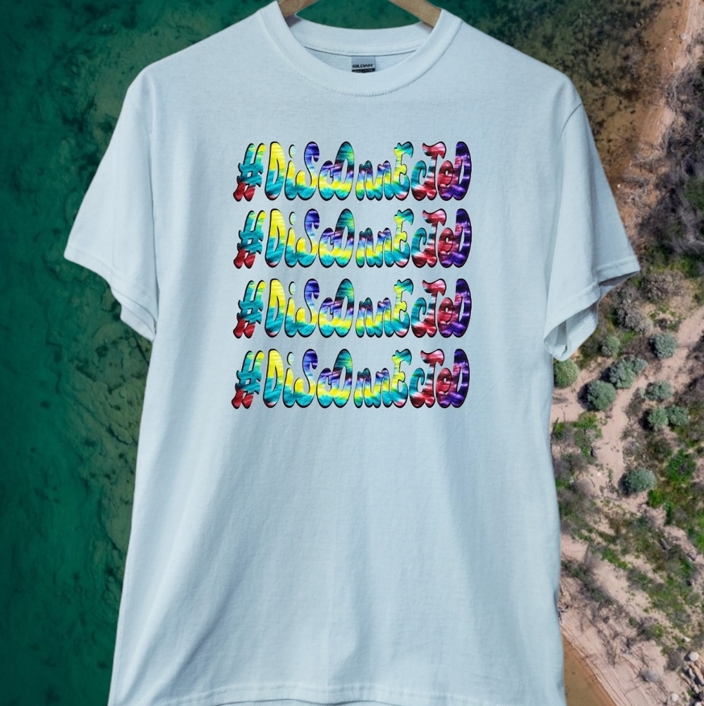 #Disconnected t-shirt